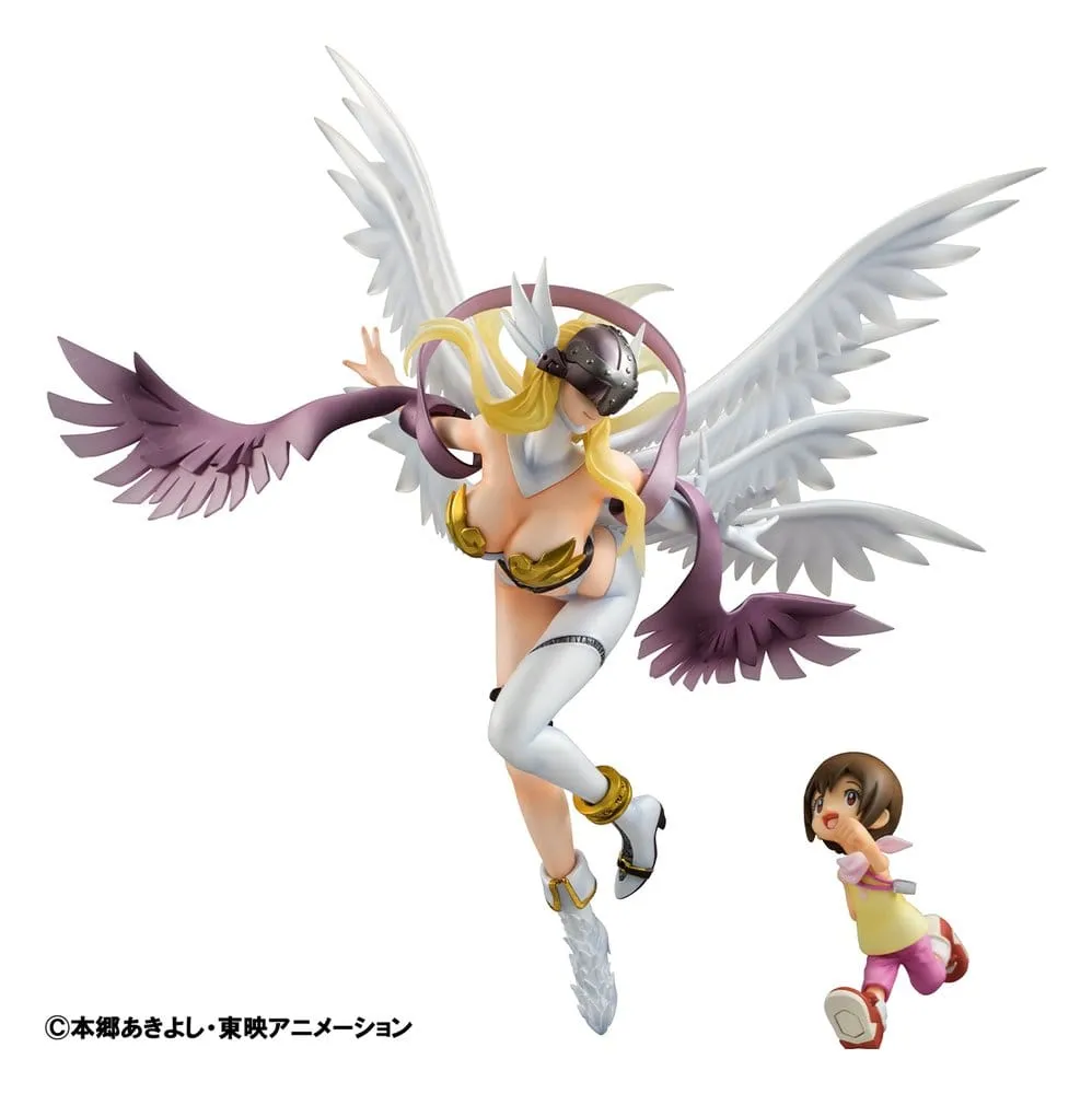 Digimon Adventure Precious G.E.M. Series PVC Statue Angewomon & Hikari Yagami 22 cm